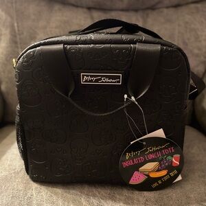 Betsey Johnson Skull Insulated Lunch Tote, NWT 💀